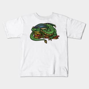 Library Dragon Kids T-Shirt